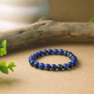 Lapis Lazuli Bracelet 8mm – Stone of Wisdom, Truth & Protection