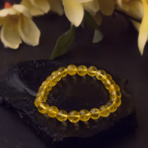 Citrine Bracelet 8mm – Stone of Success, Abundance & Positivity
