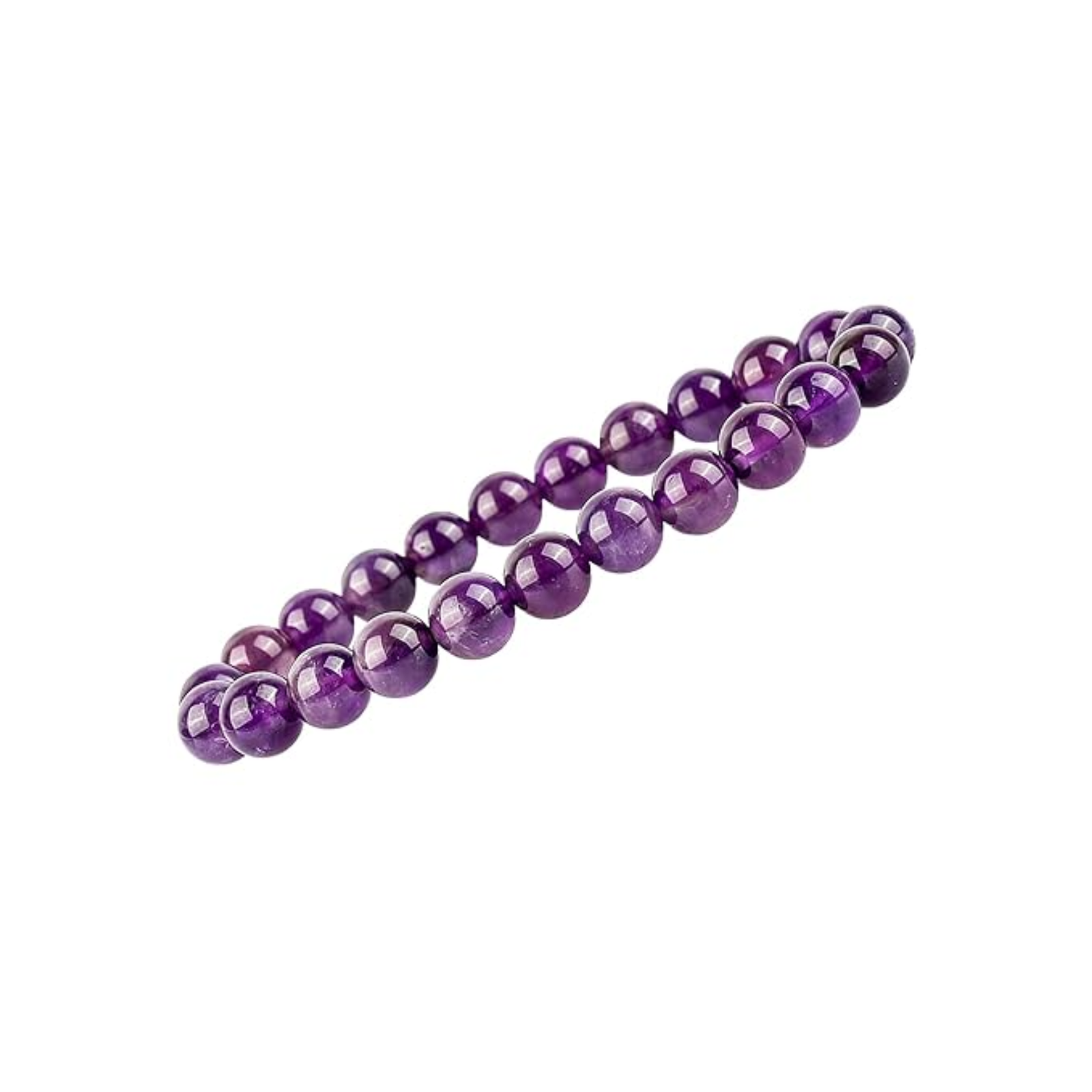 Amethyst Bracelet 8mm – Stone of Peace, Protection & Spiritual Growth