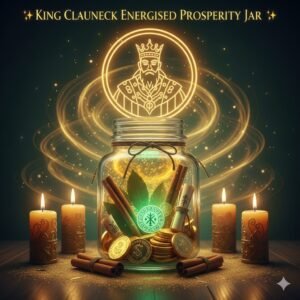 King Clauneck Prosperity Jar – Attract Abundance and Wealth