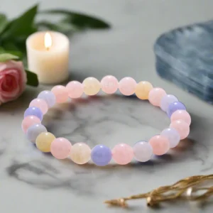 Morganite Bracelet – Stone of Love, Compassion & Emotional Healing