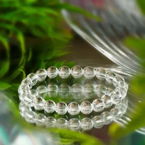 Clear Quartz Bracelet – Stone of Clarity, Healing & Energy Amplification