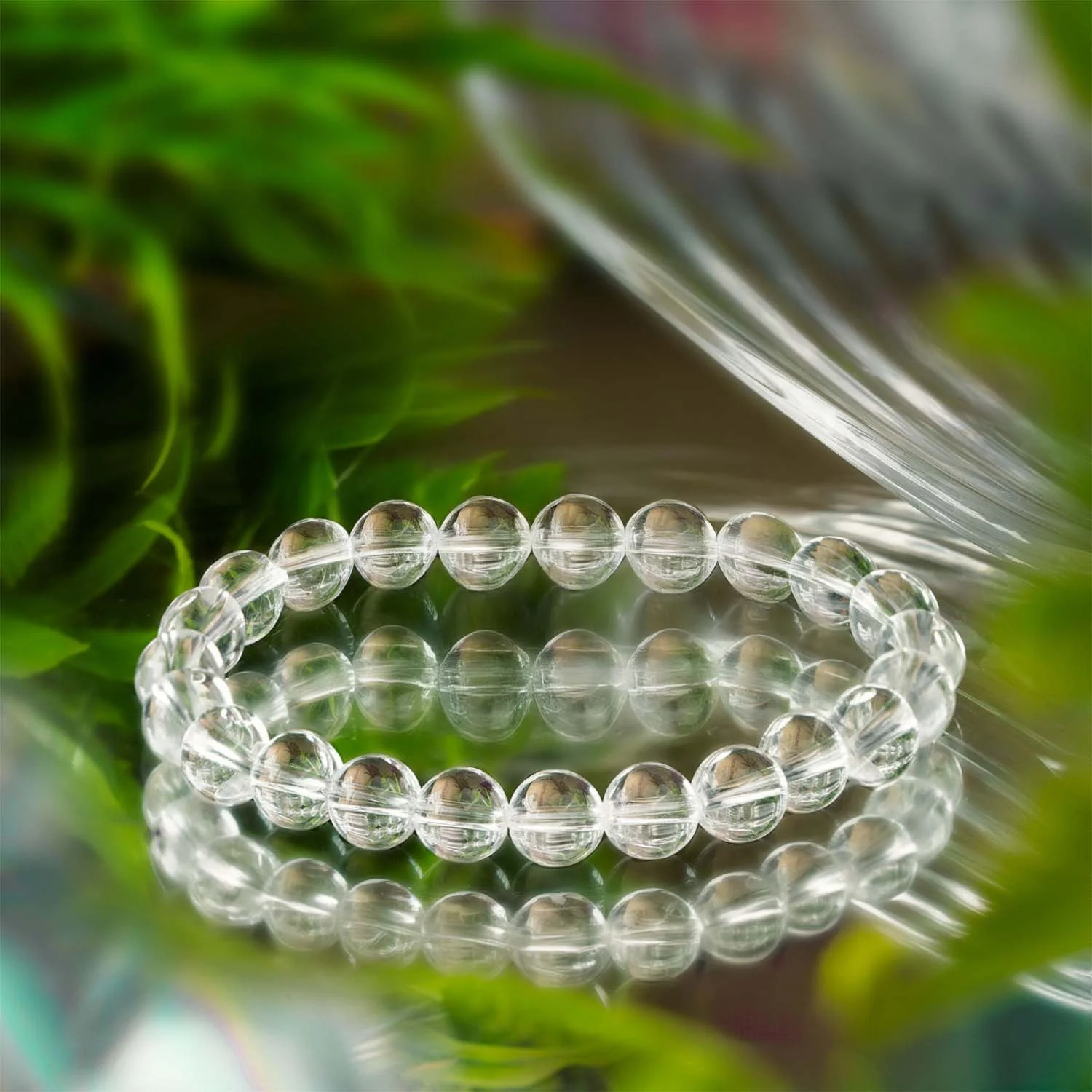 Clear Quartz Bracelet – Stone of Clarity, Healing & Energy Amplification