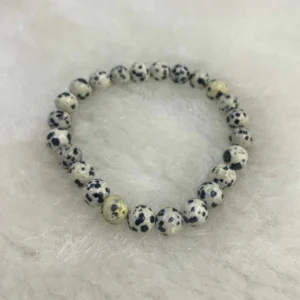 Dalmatian Jasper Bracelet – Stone of Joy, Protection & Emotional Balance