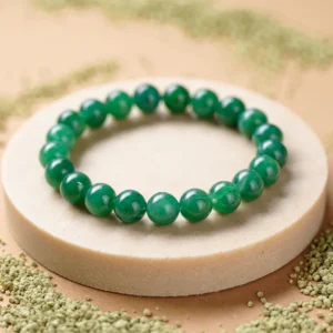 Green Aventurine Bracelet – Stone of Luck, Growth & Opportunity