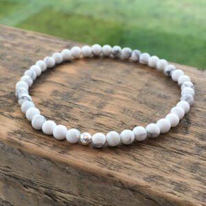 Howlite Bracelet – Stone of Calmness, Awareness & Emotional Healing