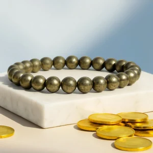 Pyrite Bracelet – Stone of Wealth, Protection & Confidence