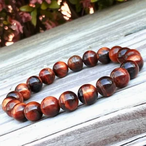 Red Tiger Eye Bracelet – Stone of Confidence, Energy & Protection