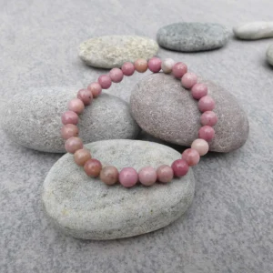 Rhodochrosite Bracelet – Stone of Love, Healing & Self-Worth
