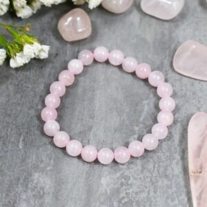Rose Quartz Bracelet – Stone of Love, Peace & Emotional Healing