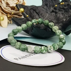 Tree Agate Bracelet – Stone of Growth, Stability & Inner Peace