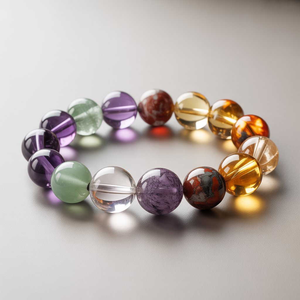 Overall Health & Wellness Crystal Combination Bracelet – Stones of Vitality & Holistic Balance