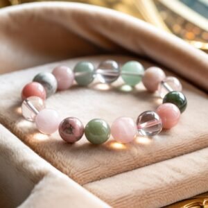 Relationship Harmony & Emotional Balance Crystal Combination Bracelet – Stones of Peace