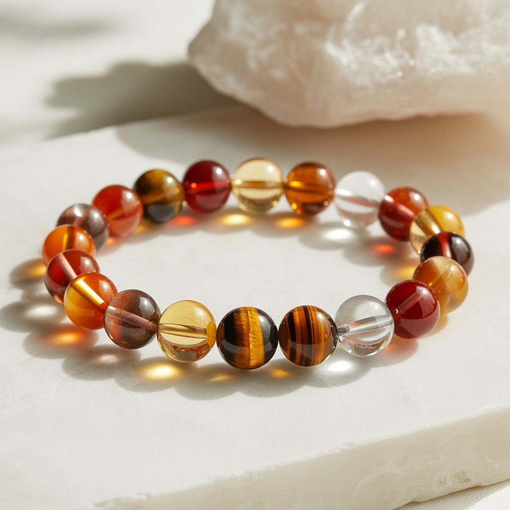 Motivation & Inspired Action Crystal Combination Bracelet – Stones of Drive