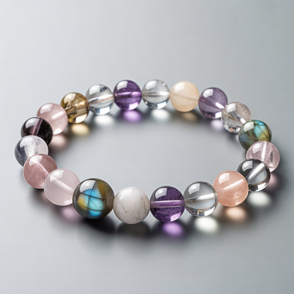 Twin Flame Connection & Soul Bond Crystal Combination Bracelet – Stones of Unity