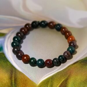 Blood Stone Bracelet – Stone of Strength, Courage & Vitality