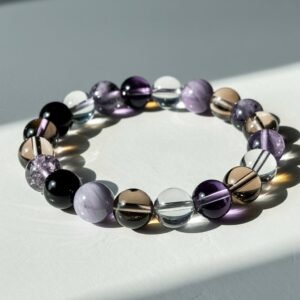 Emotional Detachment & Inner Freedom Crystal Combination Bracelet  – Stone of Release