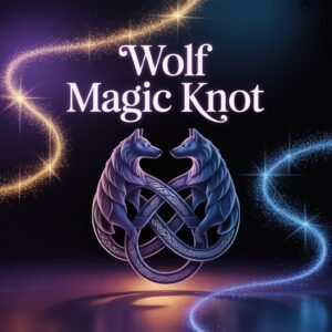 Wolf Magic Knot – Protection, Stability & Intention Binding