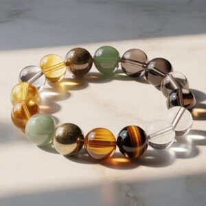 Financial Blockages Removal & Money Flow Combination Bracelet – Stones of Abundance