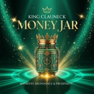 King Clauneck Money Jar – Financial Abundance, Prosperity & Money Flow