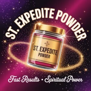 St. Expedite Powder – Fast Results, Opportunity Flow & Spiritual Momentum